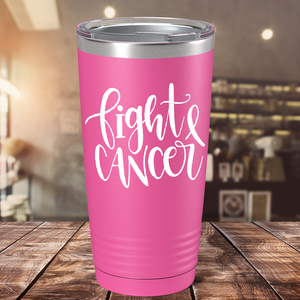 Fight Cancer on Pink 20oz Tumbler