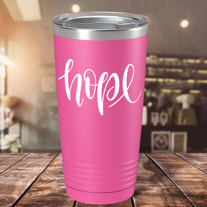 Hope on Pink 20oz Tumbler