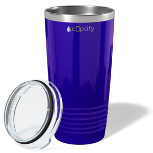 Purple Gloss 20oz Tumbler