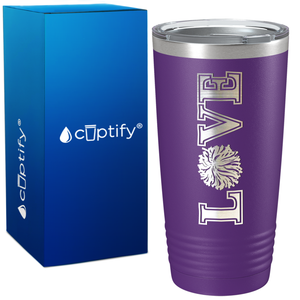 Love Cheer on 20oz Tumbler