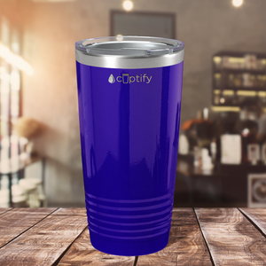 Purple Gloss 20oz Tumbler