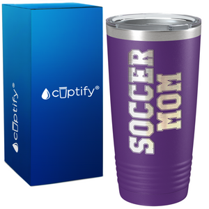 Soccer Mom on 20oz Tumbler
