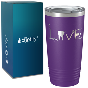 Dentist Love on Dentist 20oz Tumbler