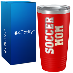 Soccer Mom on 20oz Tumbler
