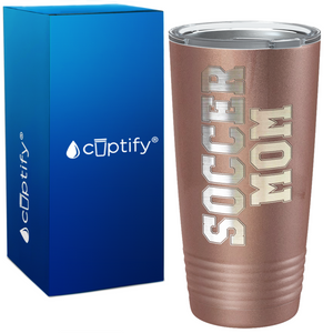 Soccer Mom on 20oz Tumbler