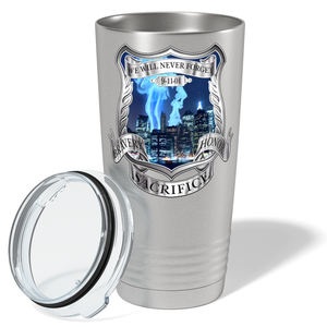 Police 911 We Will Never Forget 20oz Stainless Tumbler