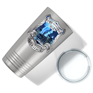 Police 911 We Will Never Forget 20oz Stainless Tumbler