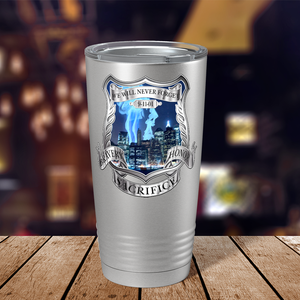Police 911 We Will Never Forget 20oz Stainless Tumbler