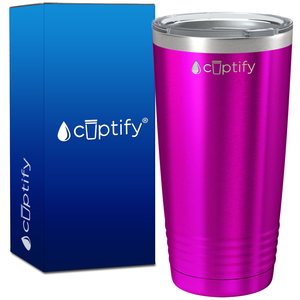 Pink Translucent 20oz Tumbler