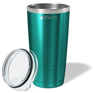 Teal Translucent 20oz Tumbler