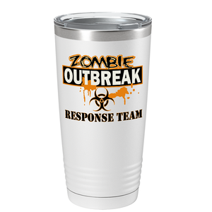 Zombie Outbreak Response Team on Stainless Steel Zombies Tumbler