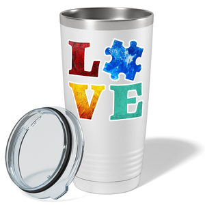 Autism Love Support on Autism 20oz Tumbler