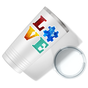 Autism Love Support on Autism 20oz Tumbler