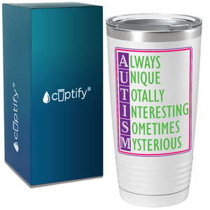 Autism Awareness Support on Autism 20oz Tumbler