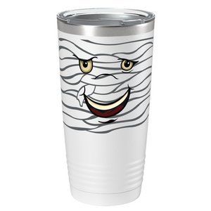 Happy Mummy on Stainless Steel Halloween Tumbler