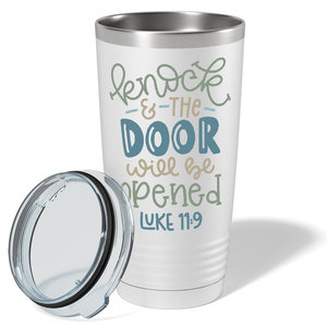 Luke 11-9 on Bible Verse 20oz Tumbler