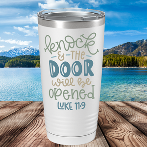 Luke 11-9 on Bible Verse 20oz Tumbler