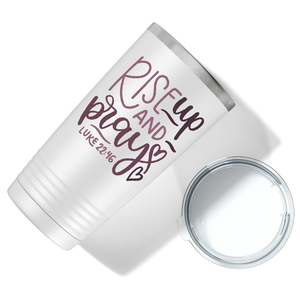 Luke 22-46 on Bible Verse 20oz Tumbler