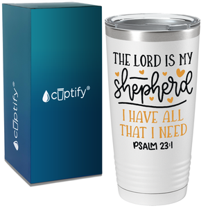 Psalm 23-1 on Bible Verse 20oz Tumbler
