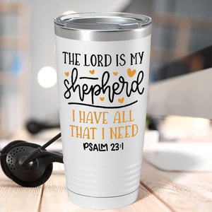 Psalm 23-1 on Bible Verse 20oz Tumbler