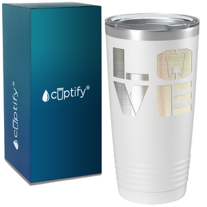 LOVE Dentist on Dentist 20oz Tumbler