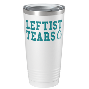Leftist Tears on White 20 oz Stainless Steel Tumbler