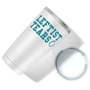 Leftist Tears on White 20 oz Stainless Steel Tumbler