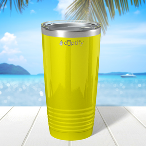 Yellow Gloss 20oz Tumbler