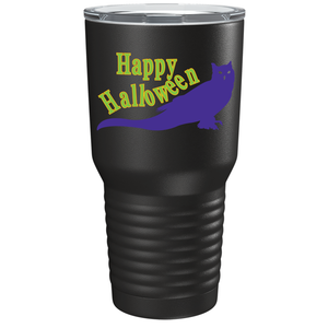 Happy Halloween on Stainless Steel Halloween Tumbler