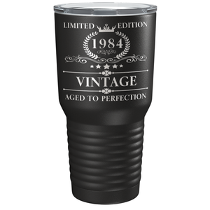 1984 Limited Edition Aged to Perfection 37th on Stainless Steel Tumbler