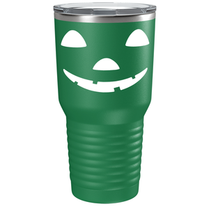Jack o Lantern on Stainless Steel Halloween Tumbler