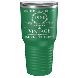 1980 Limited Edition Aged to Perfection 41st on Stainless Steel Tumbler