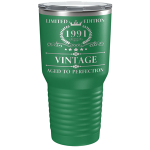 1991 Limited Edition Aged to Perfection 30th on Stainless Steel Tumbler