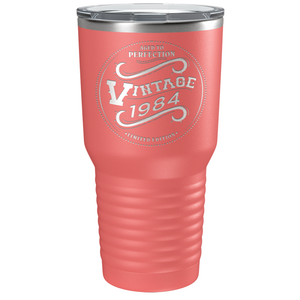 1984 Aged to Perfection Vintage 37th on Stainless Steel Tumbler