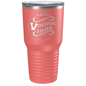1996 Aged to Perfection Vintage 25th on Stainless Steel Tumbler