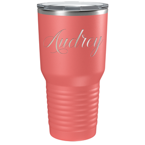 Cuptify Personalized on Guava 30 oz Stainless Steel Ringneck Tumbler