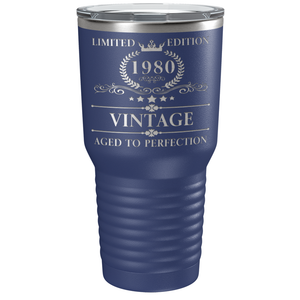 1980 Limited Edition Aged to Perfection 41st on Stainless Steel Tumbler