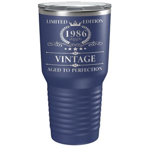 1986 Limited Edition Aged to Perfection 35th on Stainless Steel Tumbler