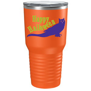 Happy Halloween on Stainless Steel Halloween Tumbler