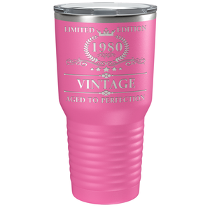 1980 Limited Edition Aged to Perfection 41st on Stainless Steel Tumbler