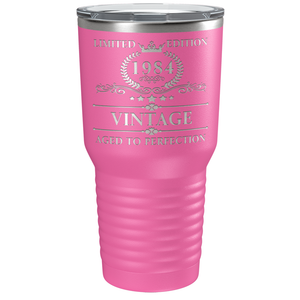 1984 Limited Edition Aged to Perfection 37th on Stainless Steel Tumbler