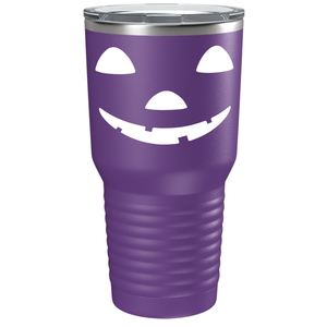 Jack o Lantern on Stainless Steel Halloween Tumbler