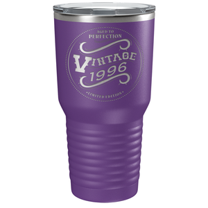1996 Aged to Perfection Vintage 25th on Stainless Steel Tumbler