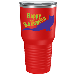 Happy Halloween on Stainless Steel Halloween Tumbler