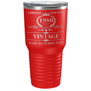 1980 Limited Edition Aged to Perfection 41st on Stainless Steel Tumbler