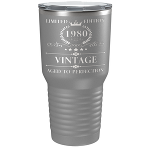 1980 Limited Edition Aged to Perfection 41st on Stainless Steel Tumbler