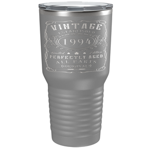 1994 Vintage Perfectly Aged 27th on Stainless Steel Tumbler