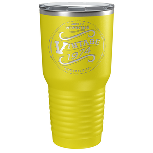 1974 Aged to Perfection Vintage 47th on Stainless Steel Tumbler