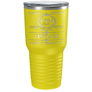 1984 Limited Edition Aged to Perfection 37th on Stainless Steel Tumbler