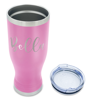 Personalized Engraved 20 oz Pilsner - Blush